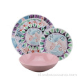 Hot Sale Decal Porselein Reactive Color Ceramics-servies